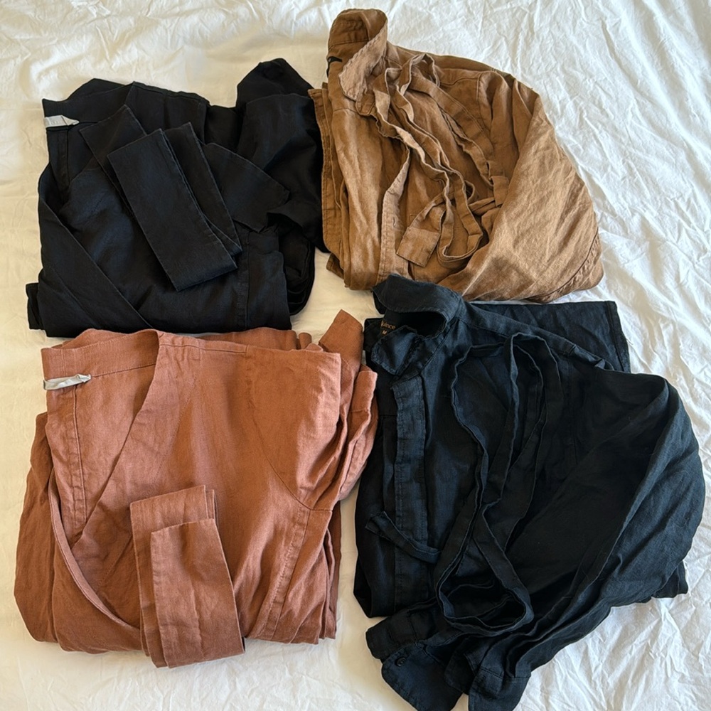 ✨Everlane & Quince Linen Lot (4 Pieces)